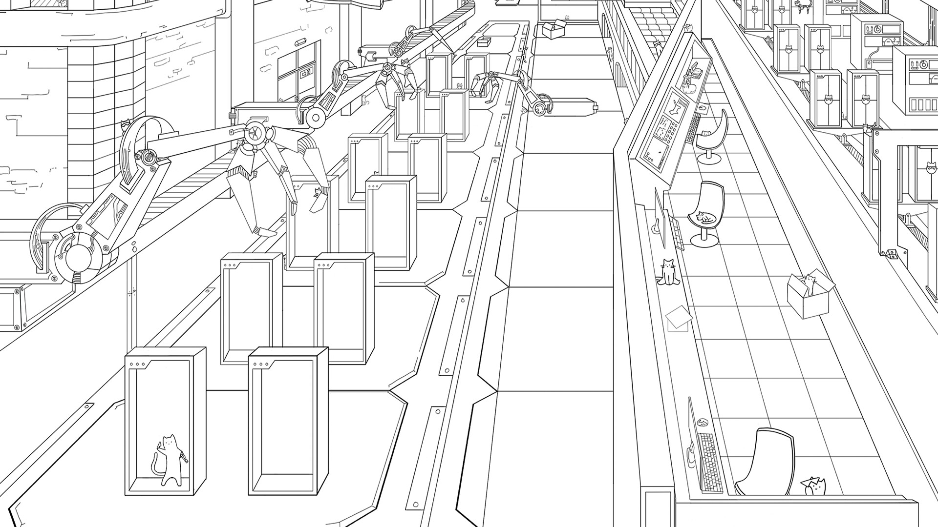 Hidden Robo Cats - Bonus Level #2