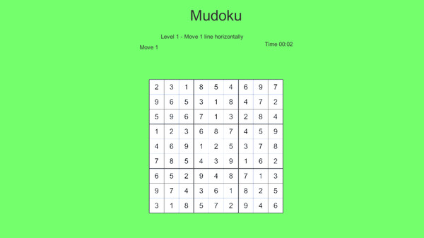 Mudoku - next Sudoku game for windows Pc 1