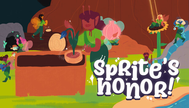 Imagen de la cápsula de "Sprite's Honor!" que utilizó RoboStreamer para las transmisiones en Steam