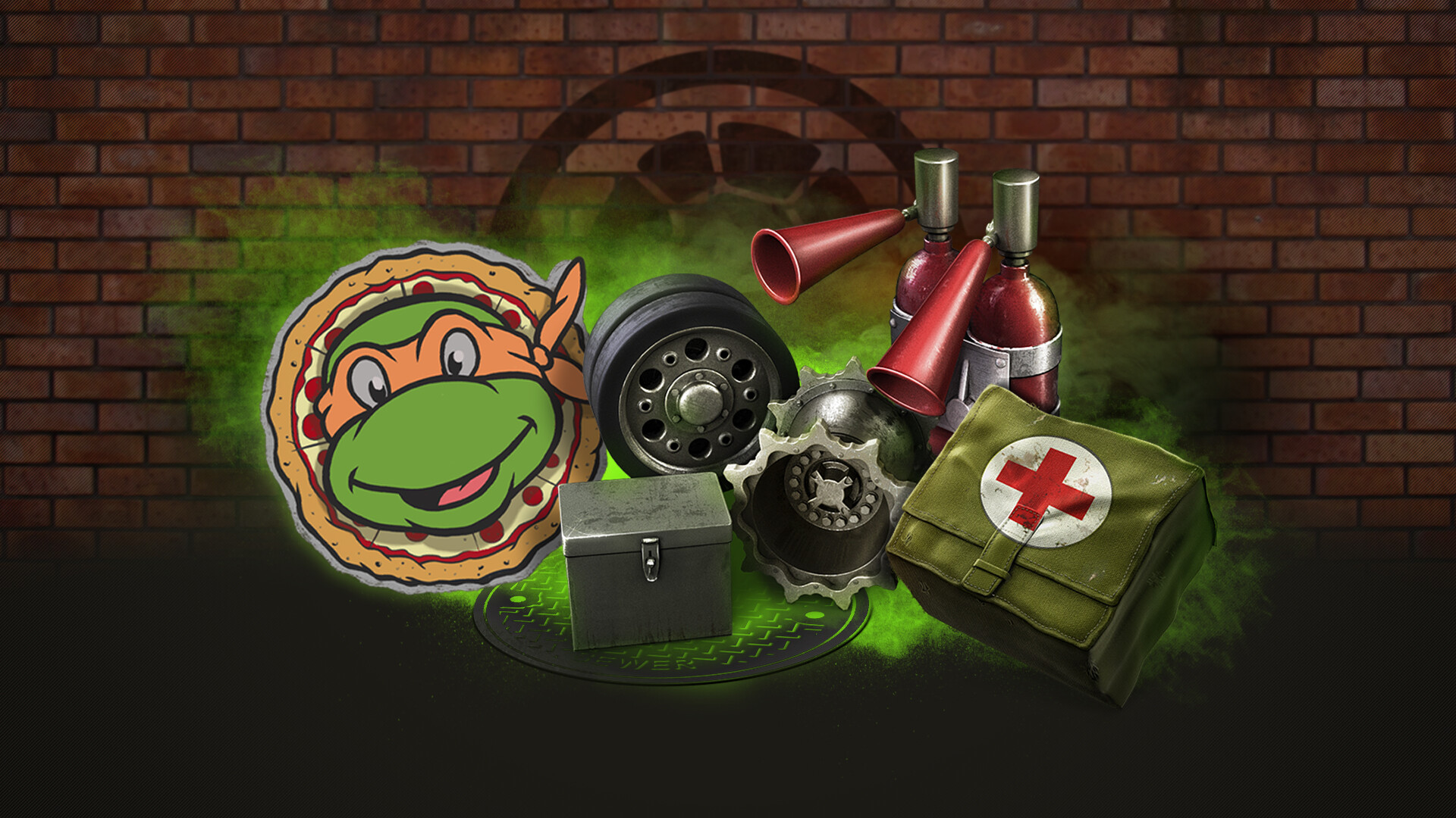 World of Tanks — Turtles Support Kit DLC - Keymailer