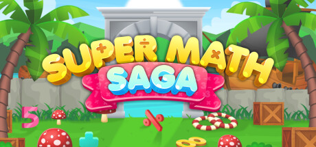 Super Math Saga Cover Image