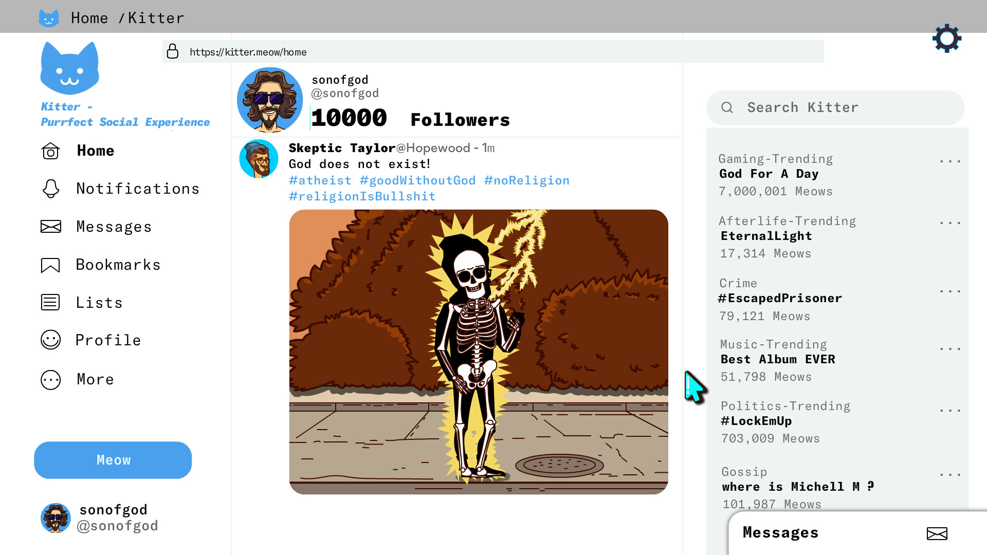 God For A Day Demo #9