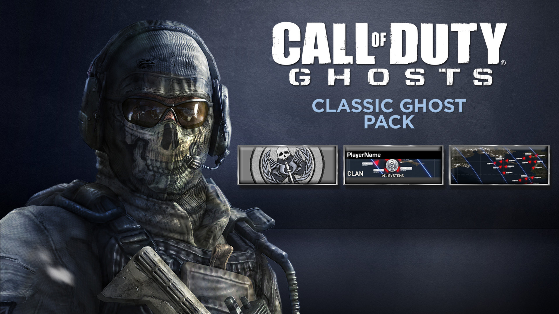 Скидка на Call of Duty. Ghosts. Classic Ghost Pack