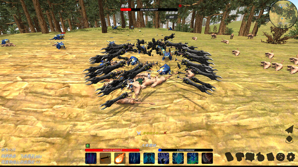 Скриншот из XiuzhenWorld &frasl; 修真世界