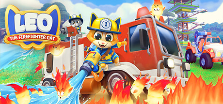 Leo: The Firefighter Cat Cover Image