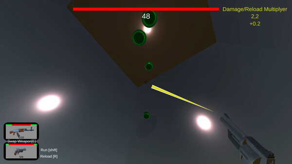 BouncingBalls game for Linux 1