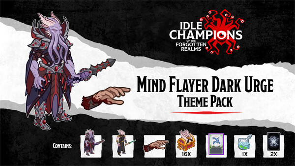 Idle Champions - Mind Flayer Dark Urge Theme Pack