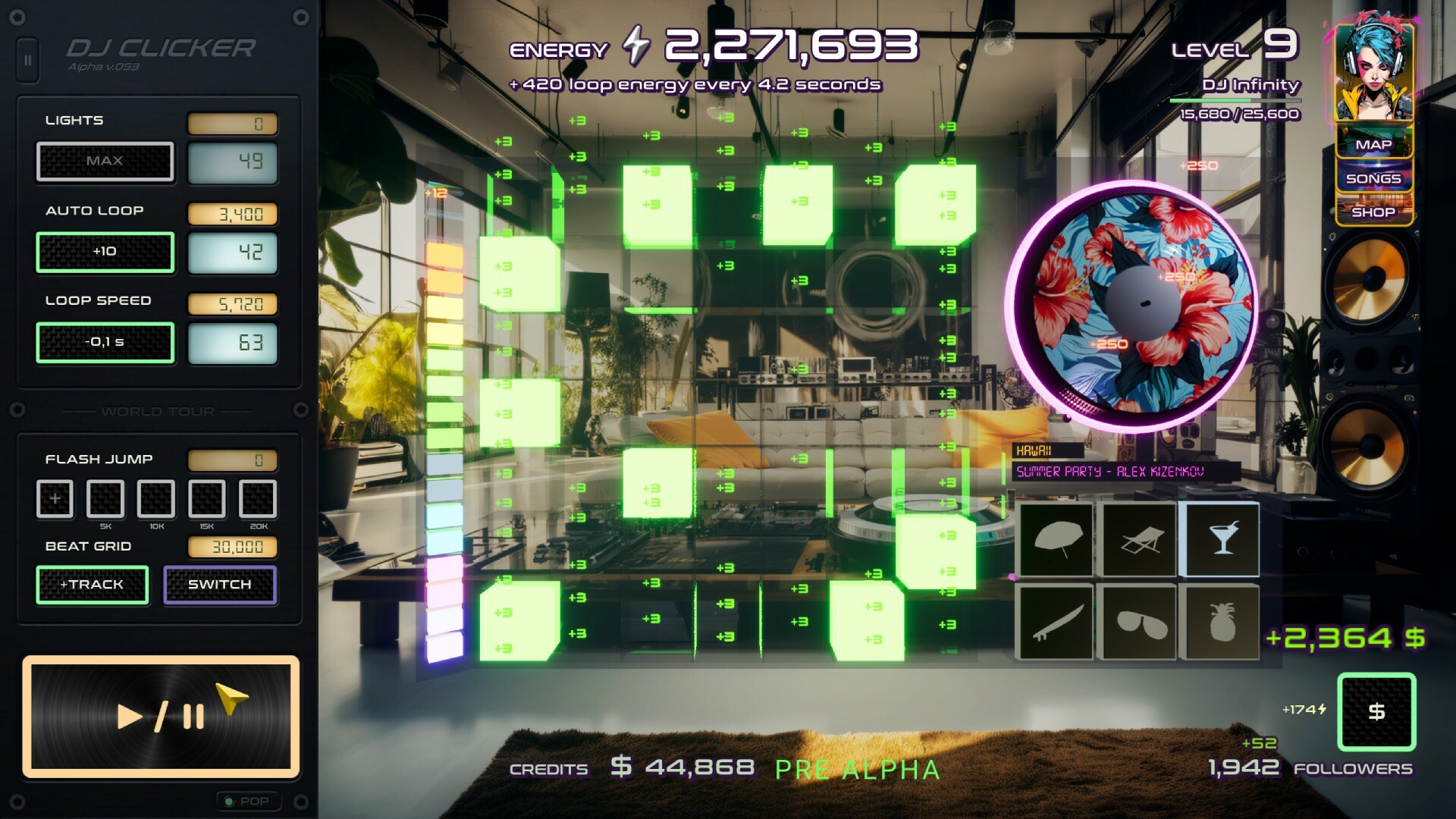 DJ Clicker – World Tour Demo #0