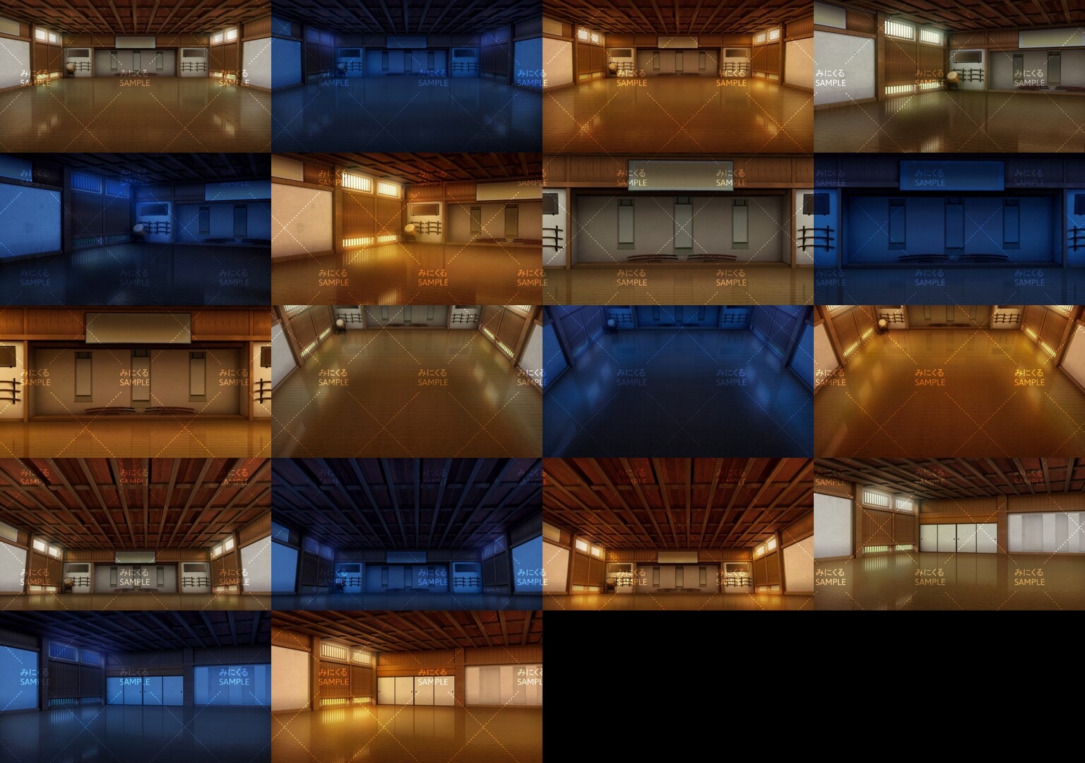 RPG Maker MV - Minikle Backgrounds Bundle EDO part02 B screenshot screenshot 1