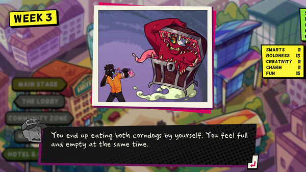 Screenshot of Monster Prom 4: Monster Con