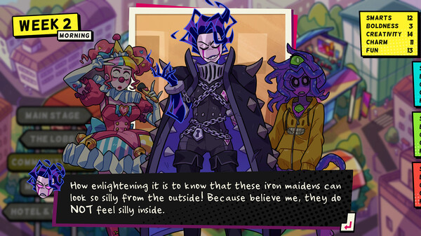 Screenshot of Monster Prom 4: Monster Con