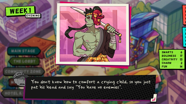 Screenshot of Monster Prom 4: Monster Con