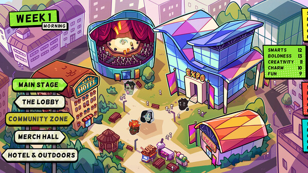 Screenshot of Monster Prom 4: Monster Con