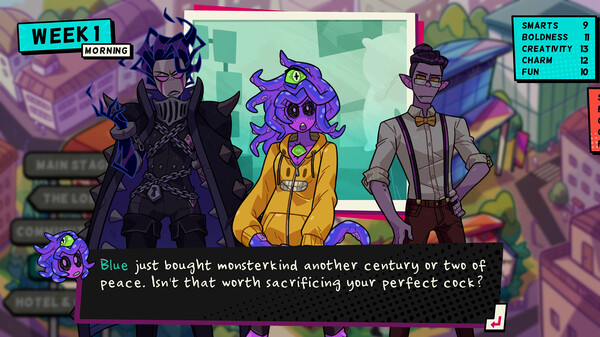 Screenshot of Monster Prom 4: Monster Con