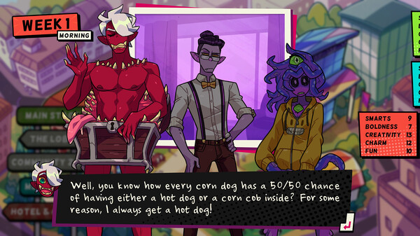Screenshot of Monster Prom 4: Monster Con