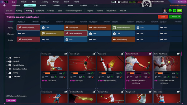 Tennis Manager 2024for windows and Linux 1