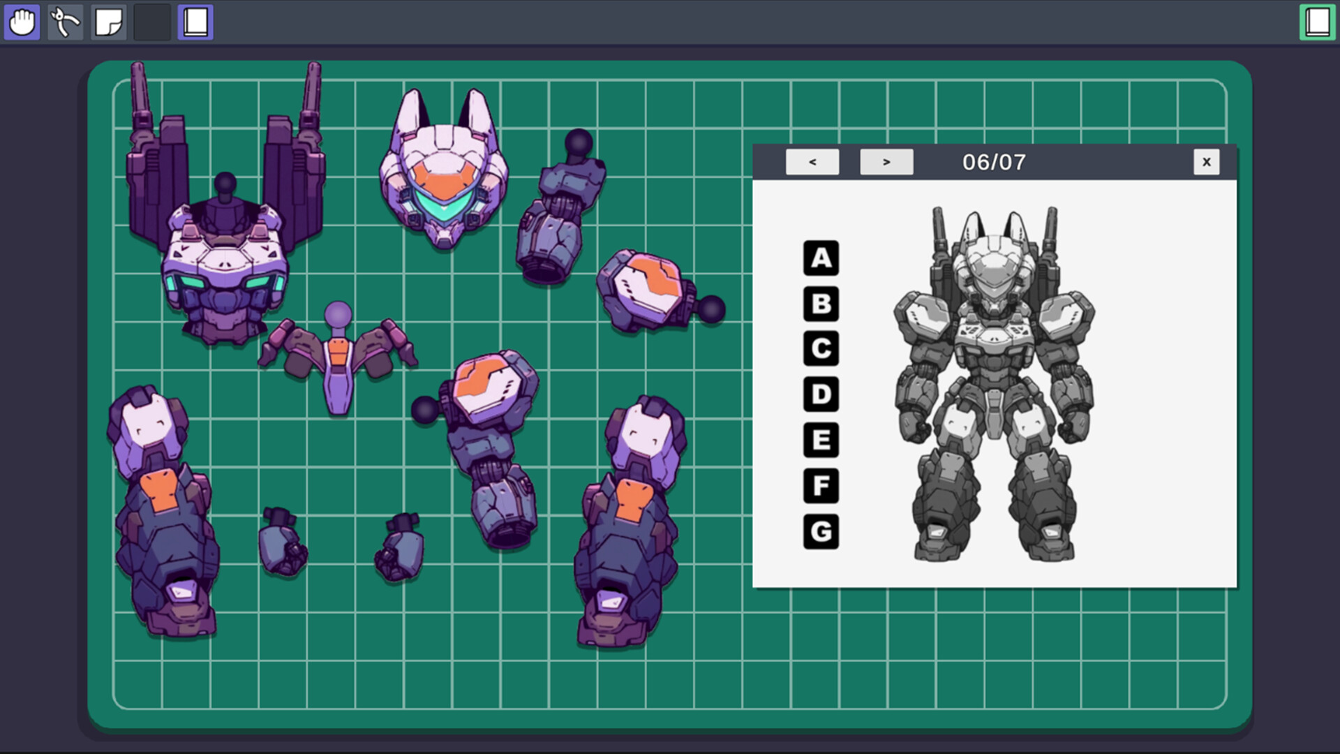 Mech Builder screenshot