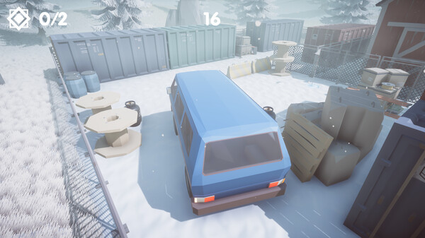 Snowy Flag game for Linux 1