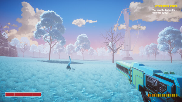 Unknown Signal: Invasion game for Linux 1