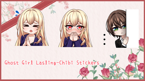 Ghost Girl Lasling-Chibi Stickers