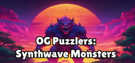 OG Puzzlers: Synthwave Monsters Cover Image