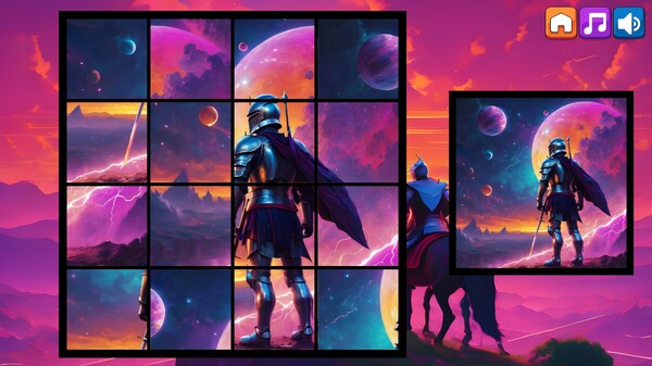 Скриншот из OG Puzzlers: Synthwave Knights Скриншот из OG Puzzlers: Synthwave Knights