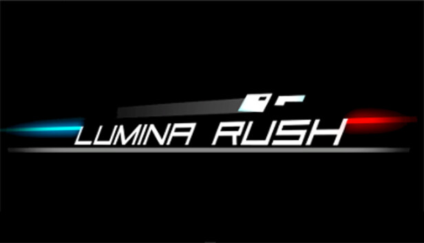 Imagen de la cápsula de "Lumina Rush" que utilizó RoboStreamer para las transmisiones en Steam