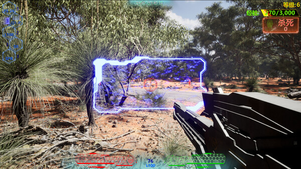 Simulation Training Room: Massacre game for Linux 1