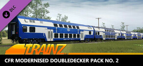 Trainz 2022 DLC - CFR Modernised Doubledecker Pack No. 2