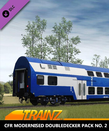 Trainz Plus DLC - CFR Modernised Doubledecker Pack No. 2