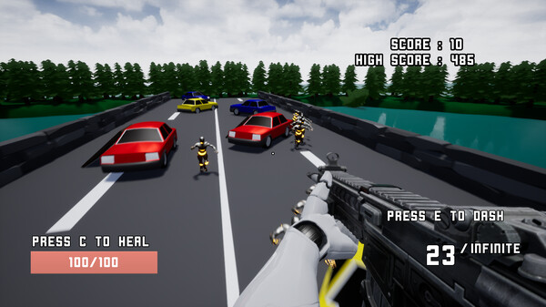 Destroy Them ! game for Linux 1