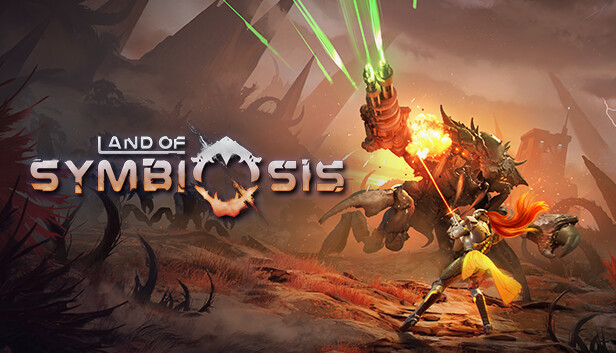 Imagen de la cápsula de "Land of symbiosis" que utilizó RoboStreamer para las transmisiones en Steam