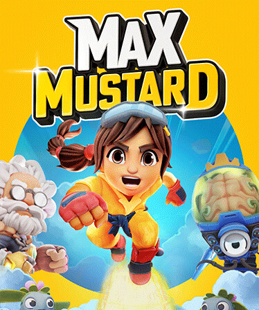 Max Mustard Digital Poster