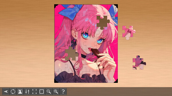 Anime Girl Puzzlesfor windows and Linux 1