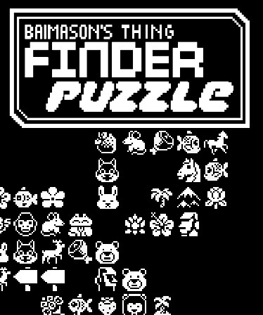 Baimason's Thing Finder Puzzle