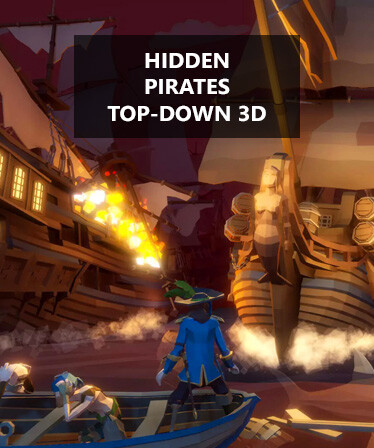 Hidden Pirates Top-Down 3D