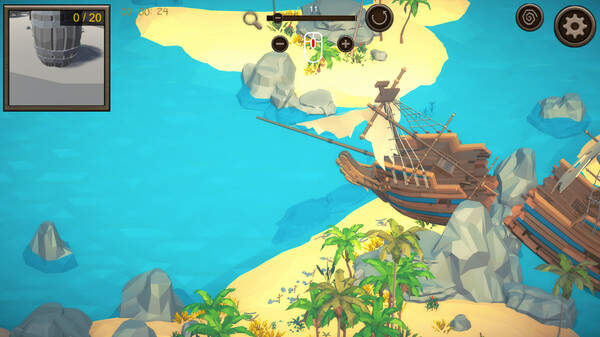 Hidden Pirates Top-Down 3D