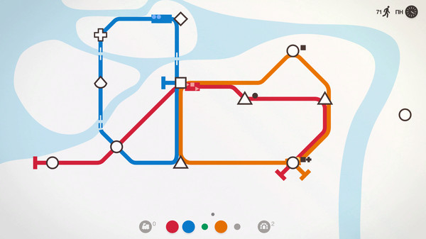 Скриншот №1 к Mini Metro