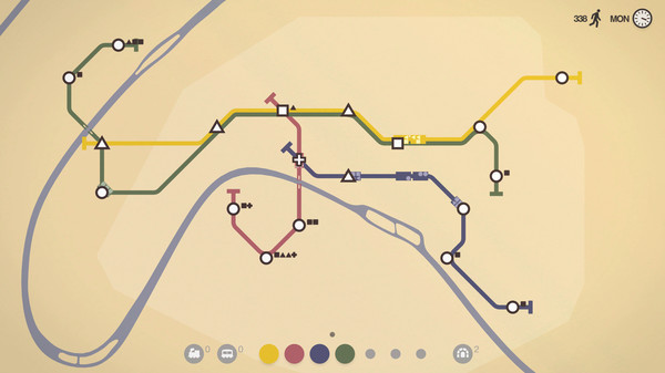 скриншот Mini Metro 4