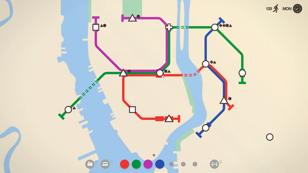 Mini Metro capture d'écran