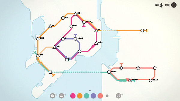Mini Metro screenshot