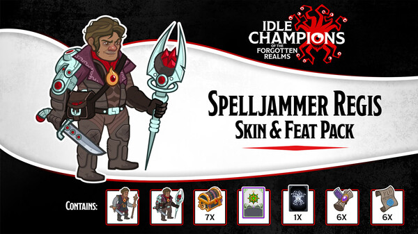 Idle Champions - Spelljammer Regis Skin & Feat Pack
