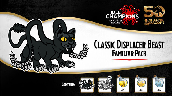 Idle Champions - Classic Displacer Beast Familiar Pack