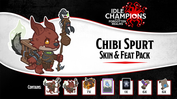 Idle Champions - Chibi Spurt Skin & Feat Pack
