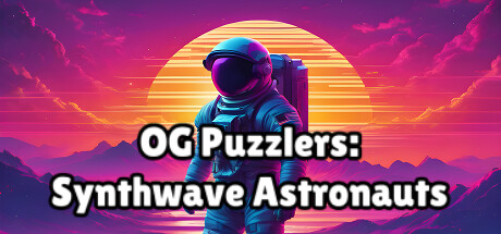 OG Puzzlers: Synthwave Astronauts banner image
