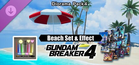 GUNDAM BREAKER 4 - Diorama Pack 4 - Beach Set & Effect banner image