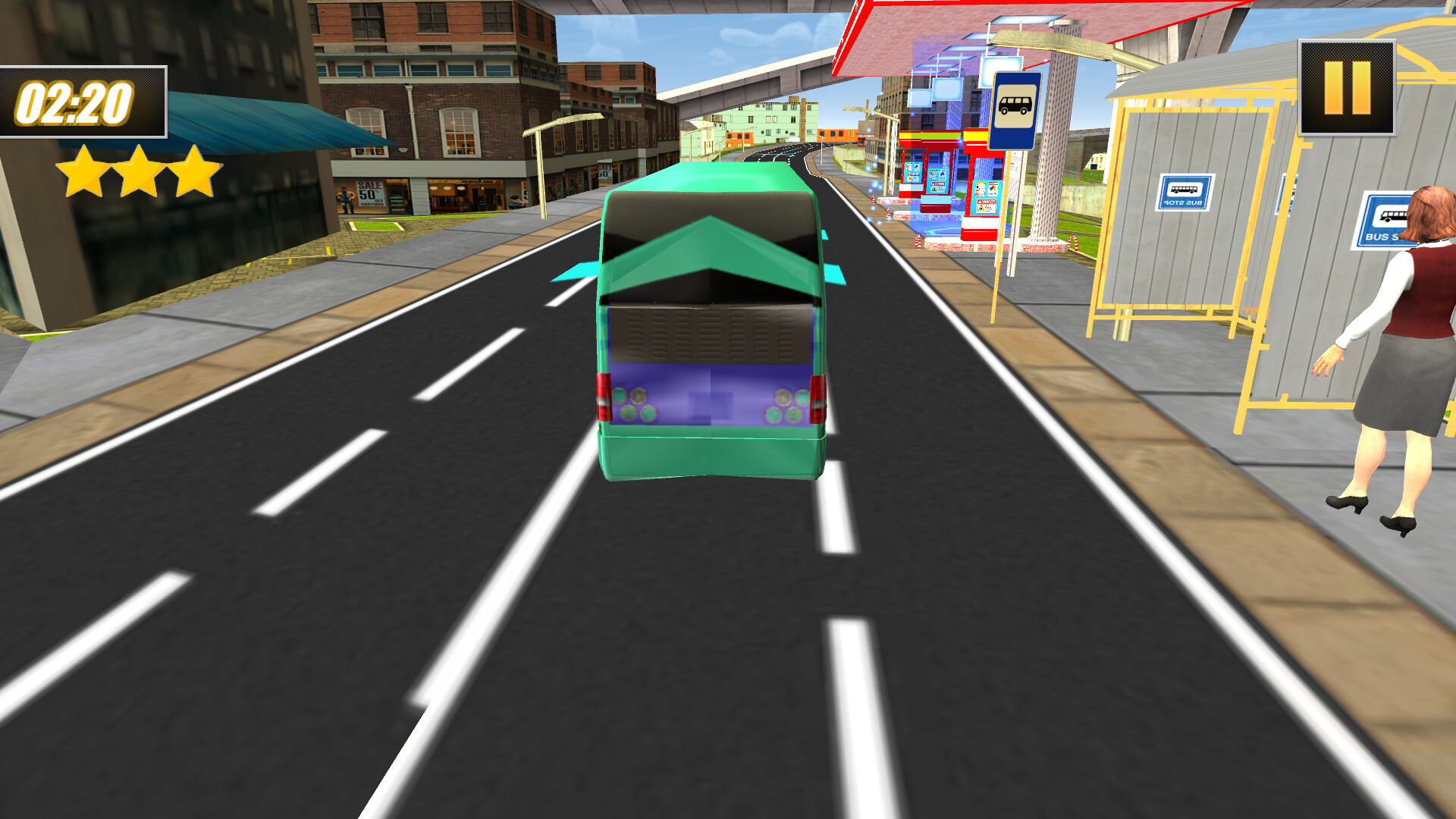 Pro Bus Driver 2 screenshot 1
