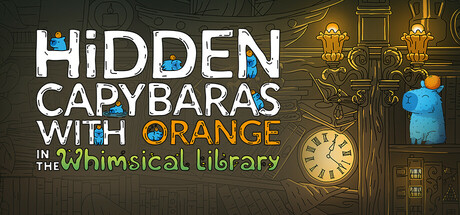 Hidden Capybaras with Orange in the Whimsical Library steam charts