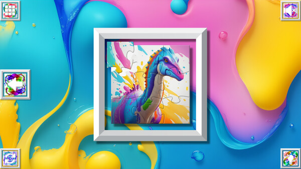 Скриншот из Color Splash: Dinosaurs