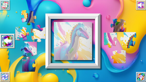 Скриншот из Color Splash: Dinosaurs